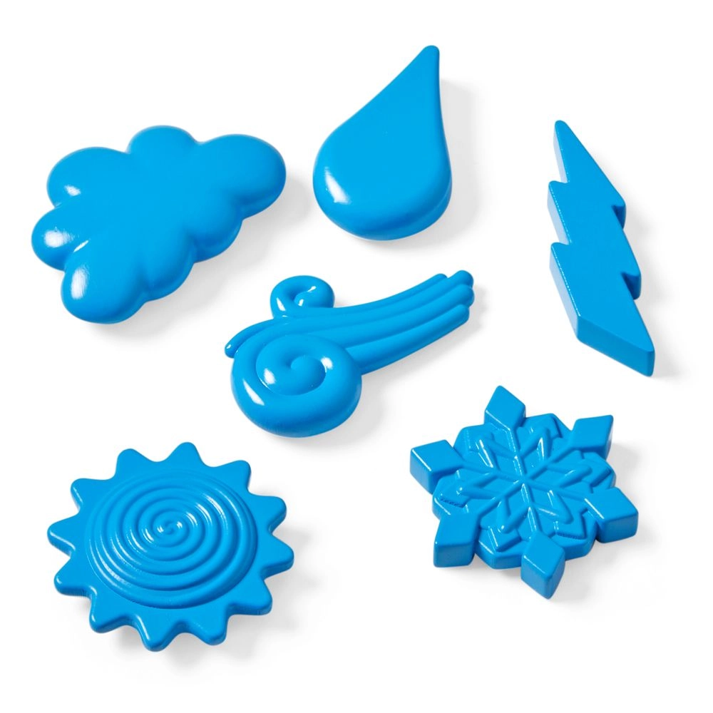 Explore The Weather Counters - 3+ 72 pieces