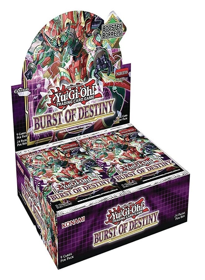 Yu-Gi-Oh! Burst of Destiny Booster - 24pcs