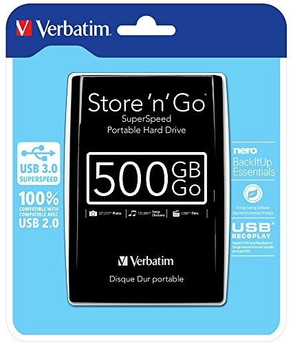 53029 Store 'N' GO - 5400 RPM 500GB 2.5-inch HDD
