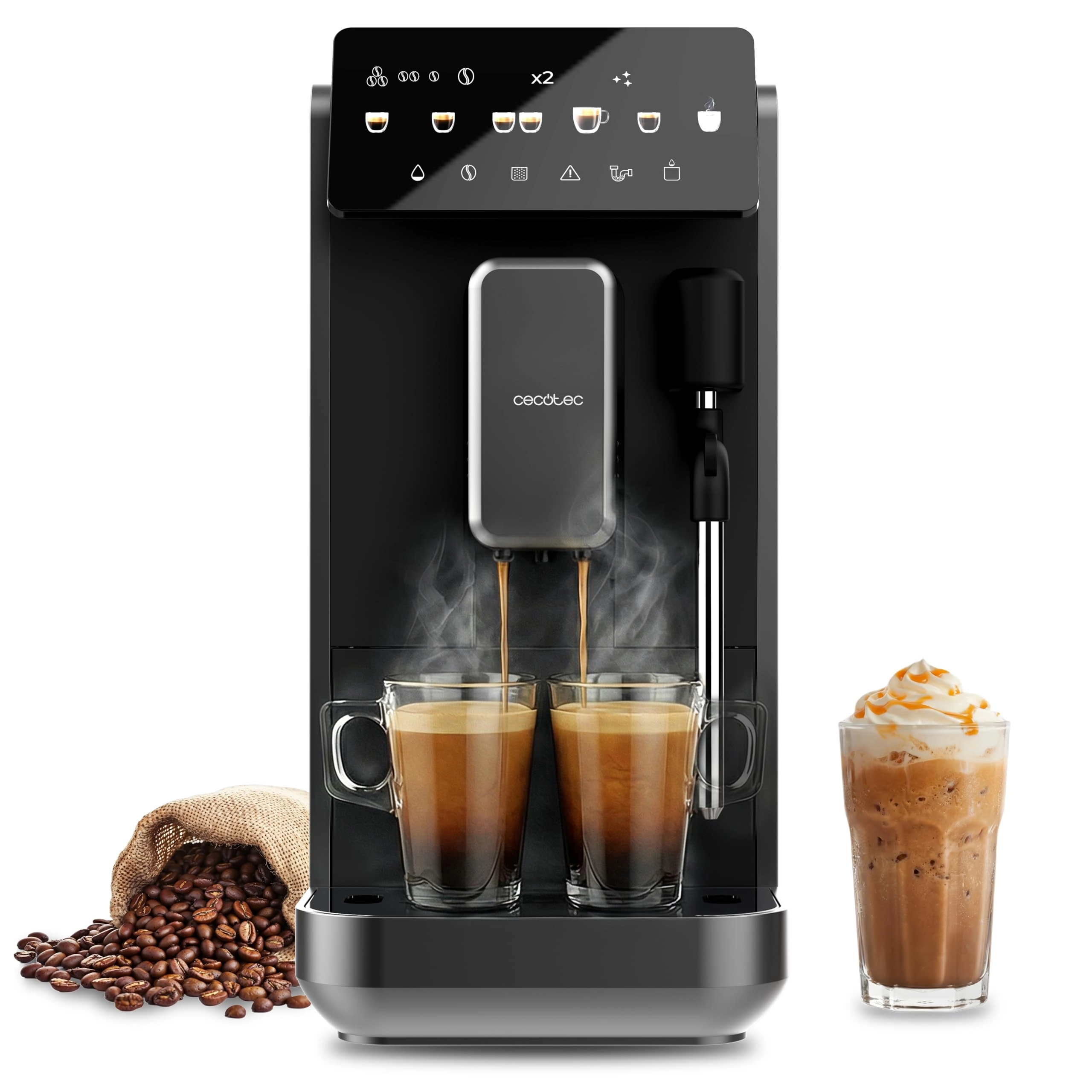 Cremmaet Lungo Steam - Thermoblock 5 Grind Levels