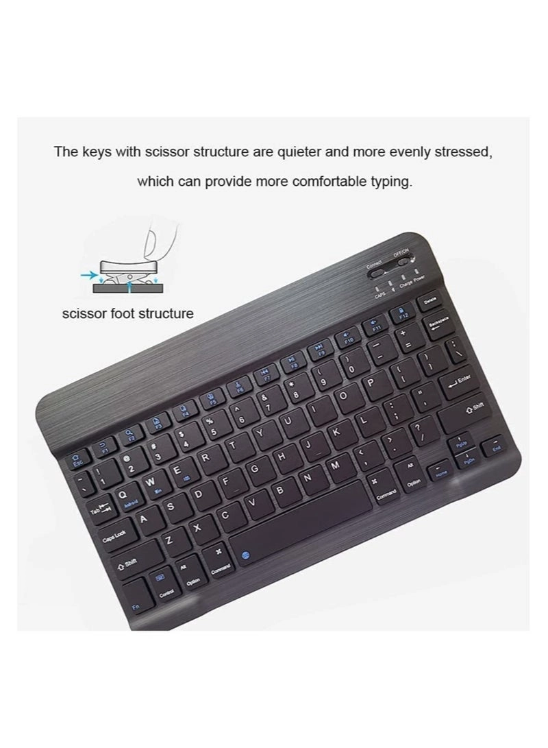 Ultra-Slim Bluetooth Keyboard + Bluetooth Mouse