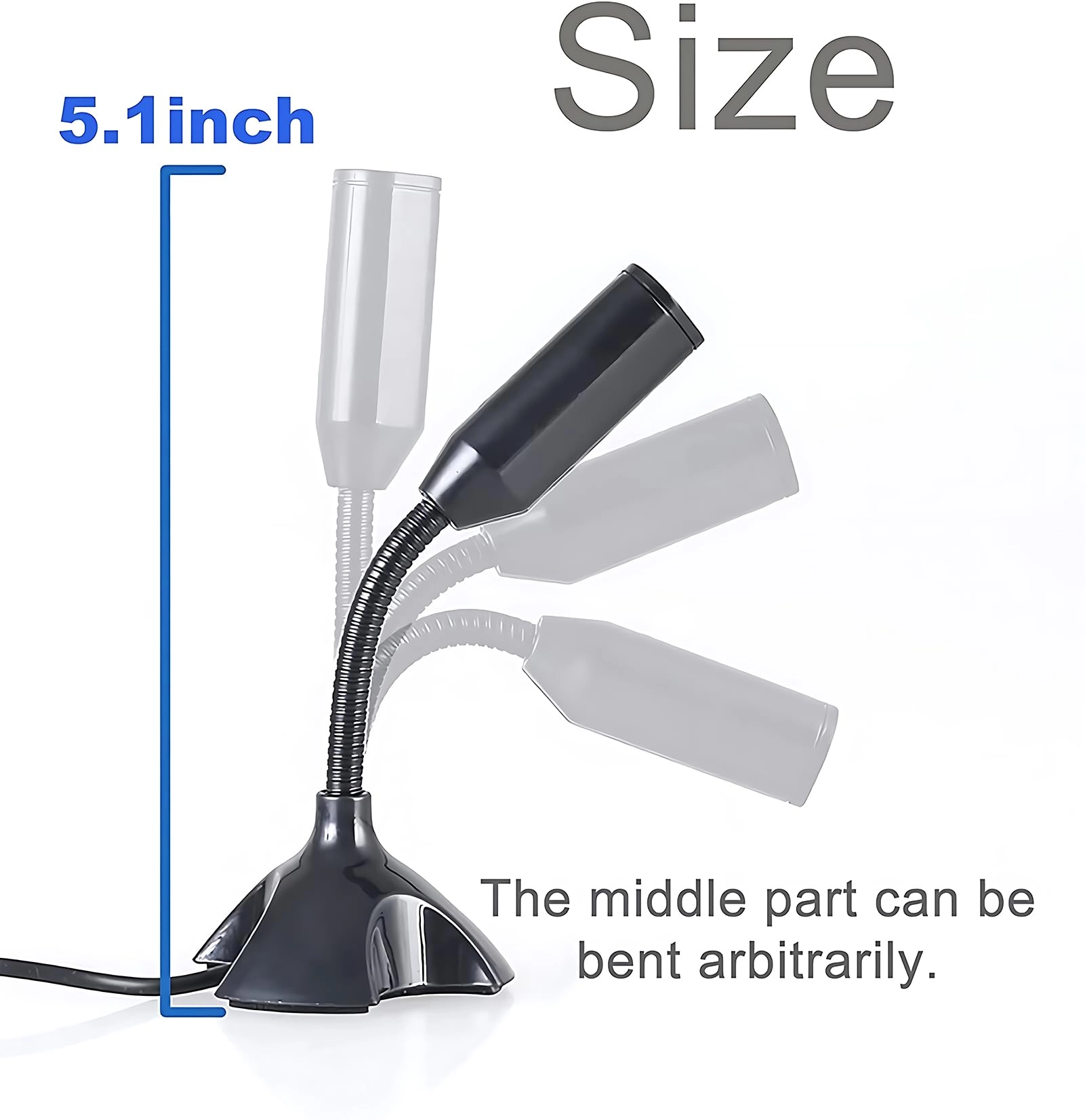 M-306 USB+3.5mm-Mini-Jack Microphone
