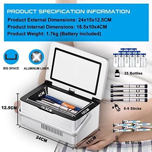Insulin Cooler - 2-8 C