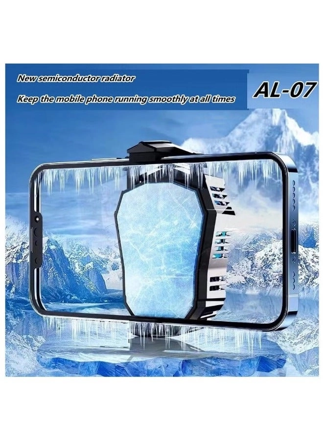 AL-07 - Phone Cooling Fan Radiator Fast Cooling