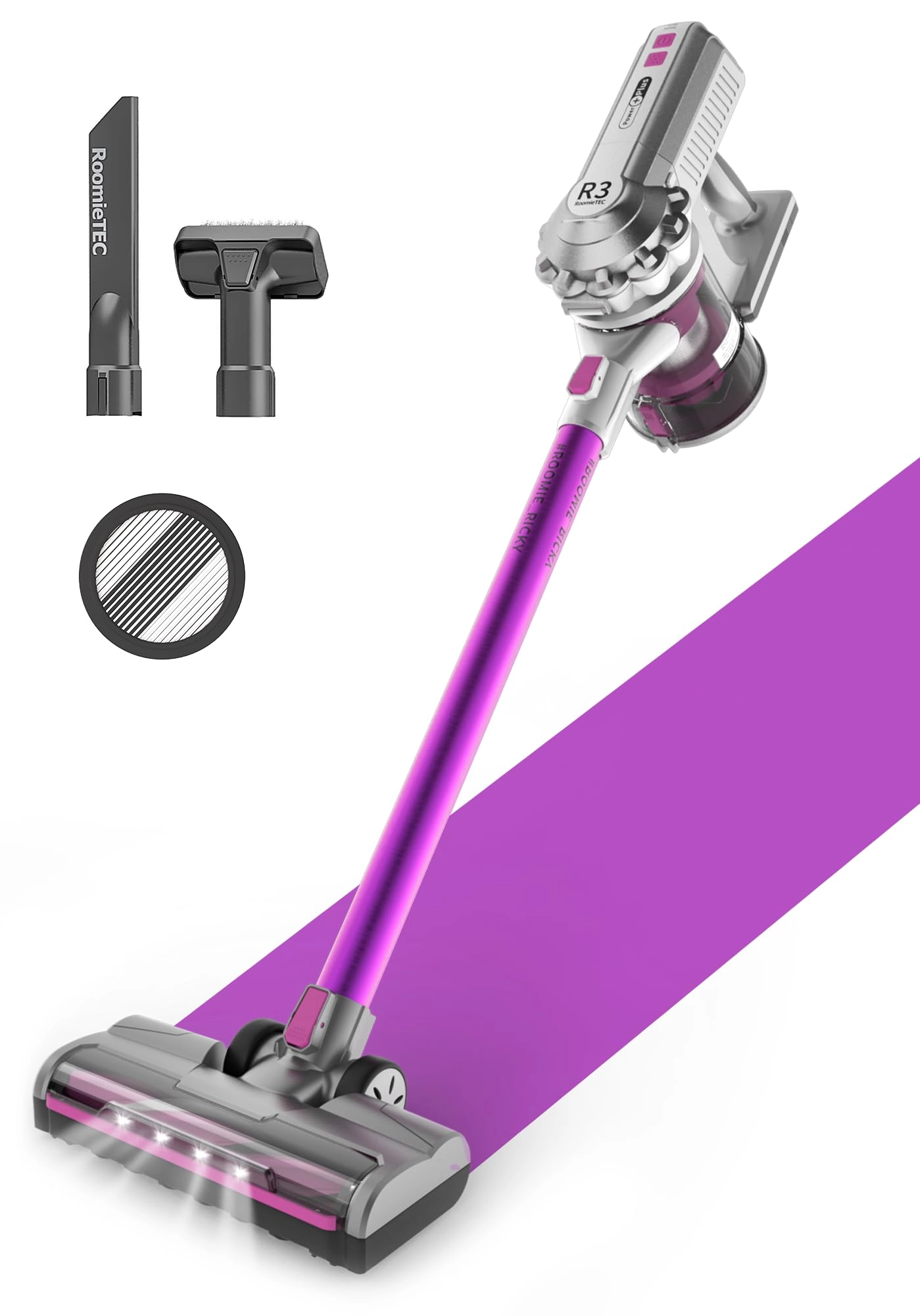 Roomie Tec R3 - Cordless Stick 43 minutes