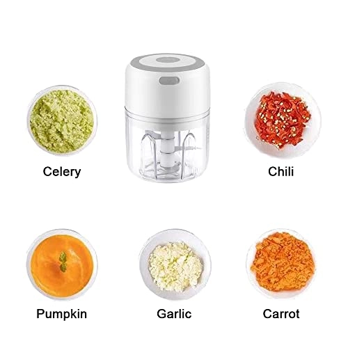 Mini Garlic Chopper - 250ml 30 watts