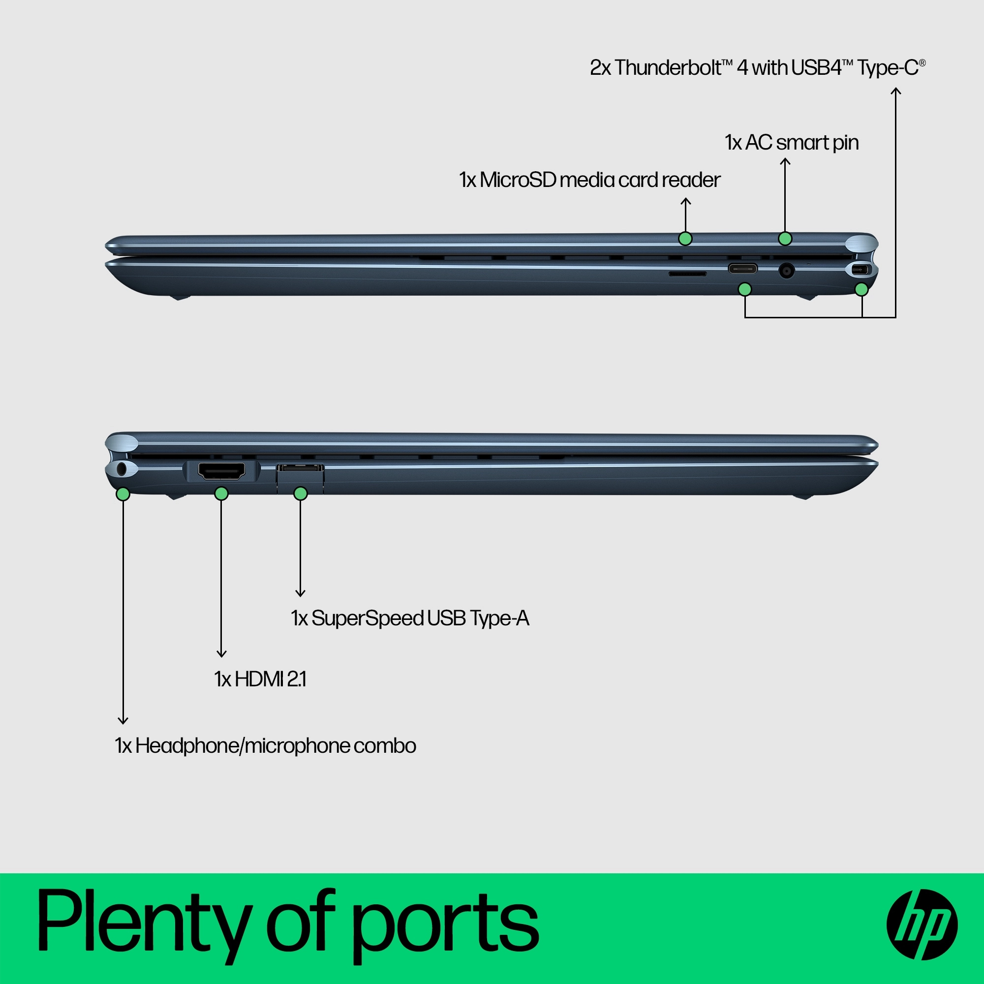 Spectre x360 16-f2006ne - 16'' Core i7-1355U 16GB DDR4 1TB SSD