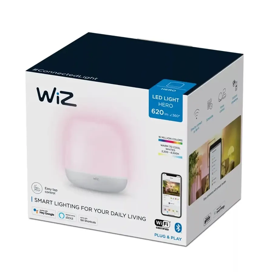 Hero - 100-240 V White 9W