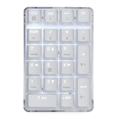 Mechanical Numeric Keypad - OUTEMU Blue