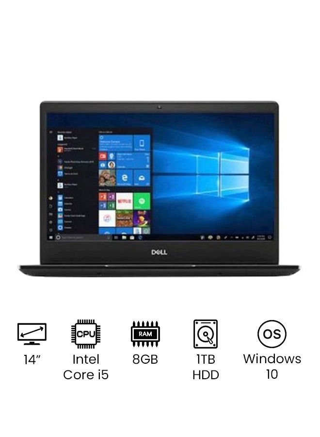 DELL Latitude 3400 - 14'' Core i5-8265U 8GB DDR4 1TB HDD