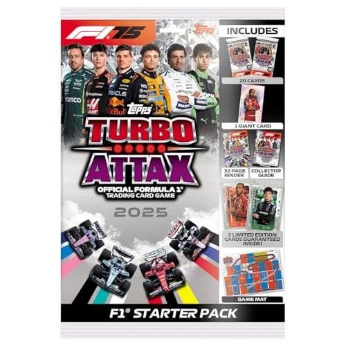 F1 Turbo Attax 2024 Starter Pack - 20pcs