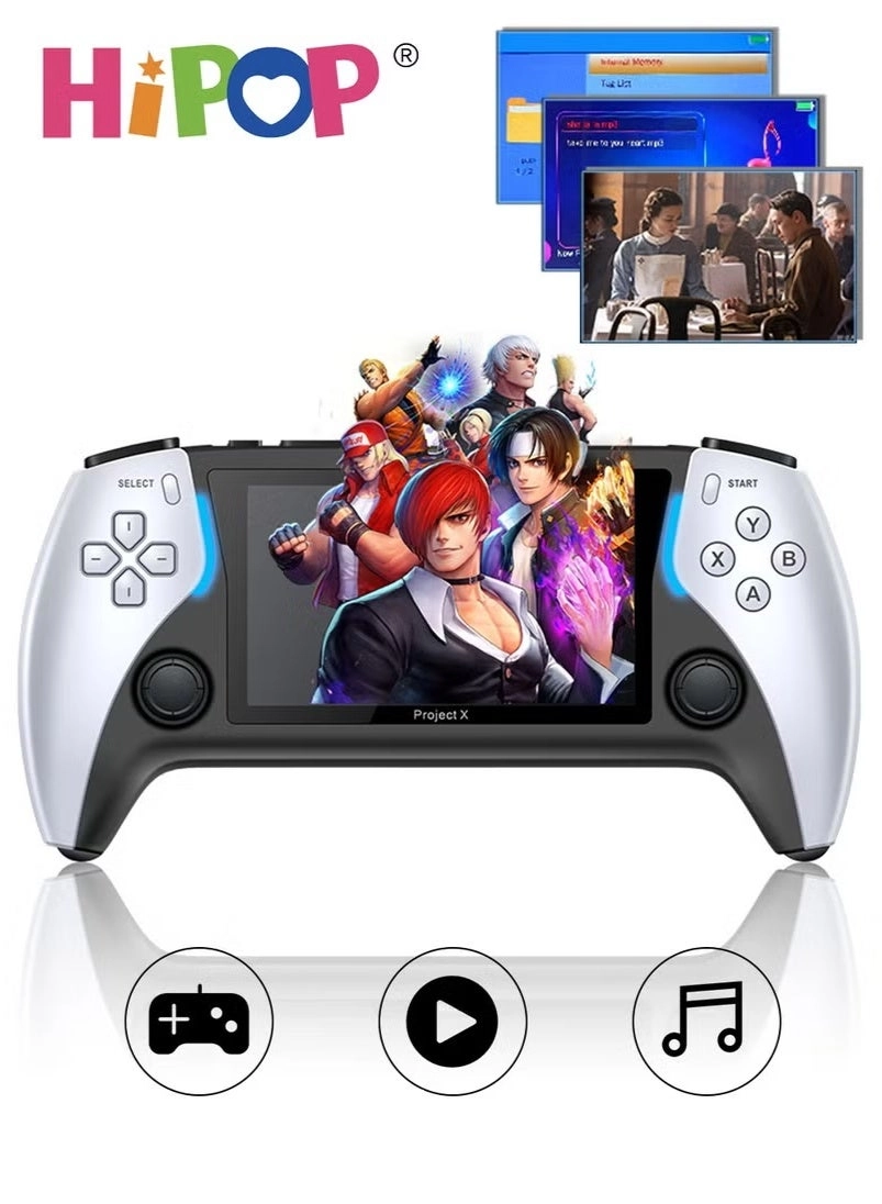 Handheld Games Console - 2000+ Games 4.3 Inch HD Screen 2500mAh