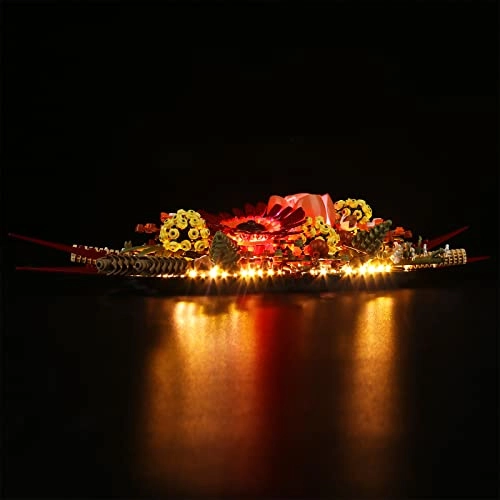 LED Light Set for LEGO 10314 - Red Battery Powered