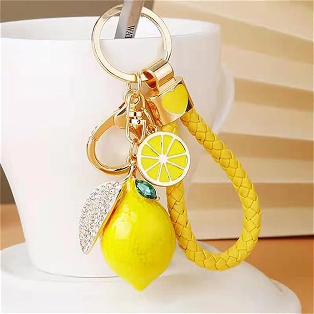 Lemon Keychain