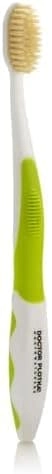 MZA STORES Antimicrobial Floss Bristle Silver Toothbrush