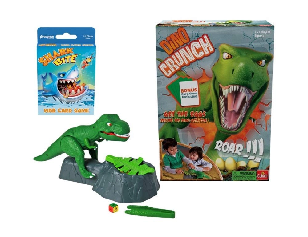 Dino Crunch + Shark Bite War - Card Game