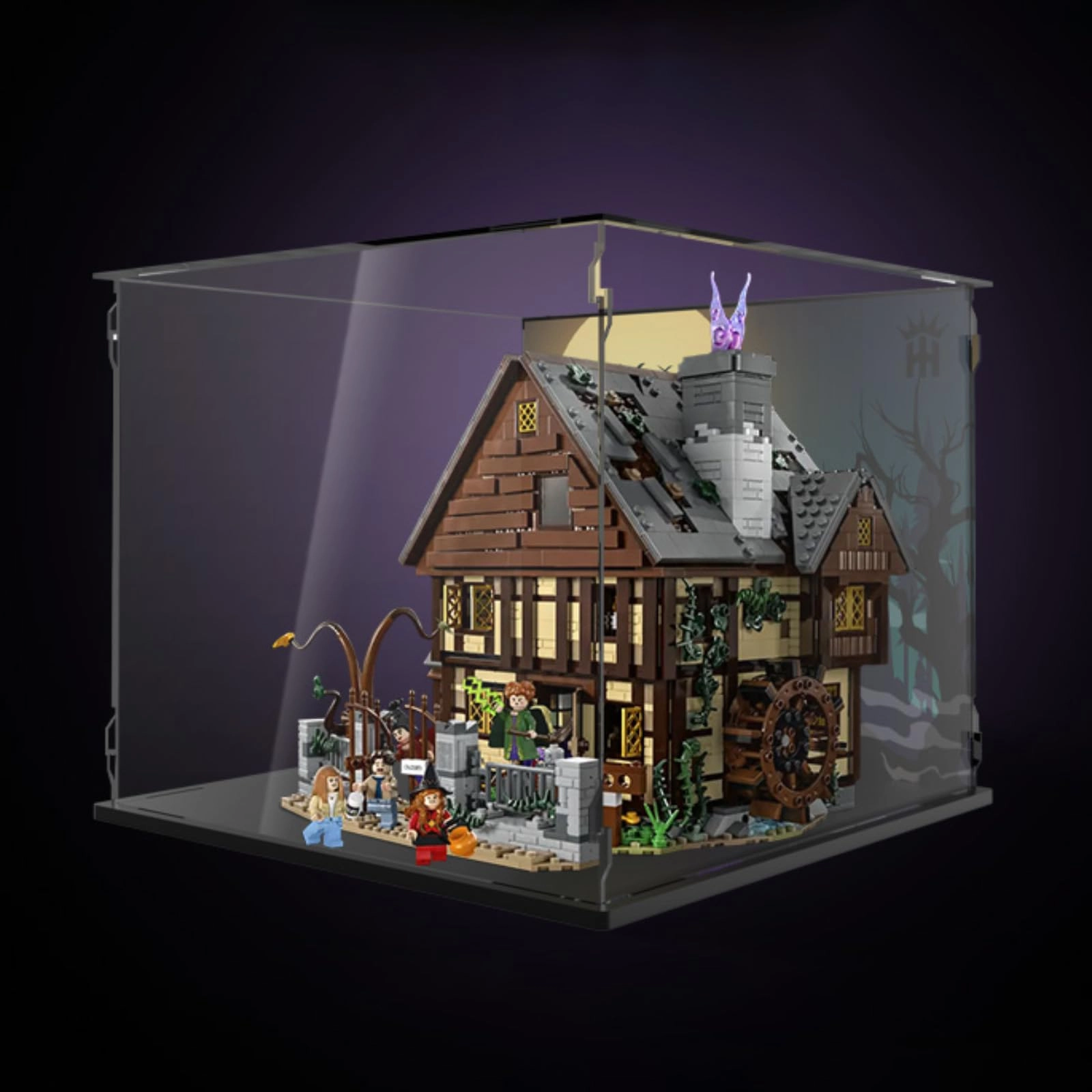 SUNHON Figures Display Box (21341) - Acrylic Dustproof Transparent 35x30x35cm