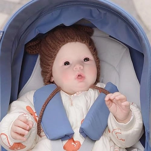 Reborn Baby Doll - 18.5 inches Silicone Tan Ages 20+