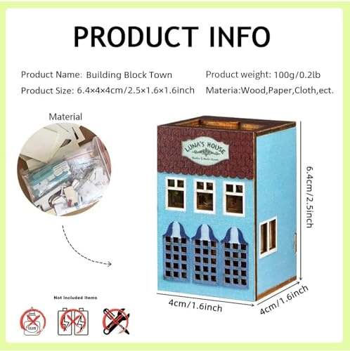 Miniature Landscapes Dollhouse Kit - 1:36