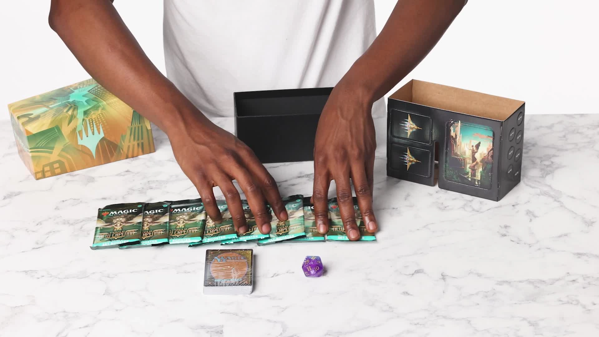 Streets of New Capenna - 8 Set Boosters Multicolor Bundle