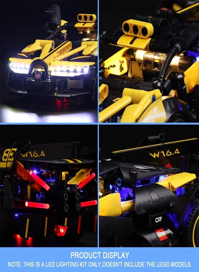 Technic Bugatti Bolide (42151) LED Light Kit