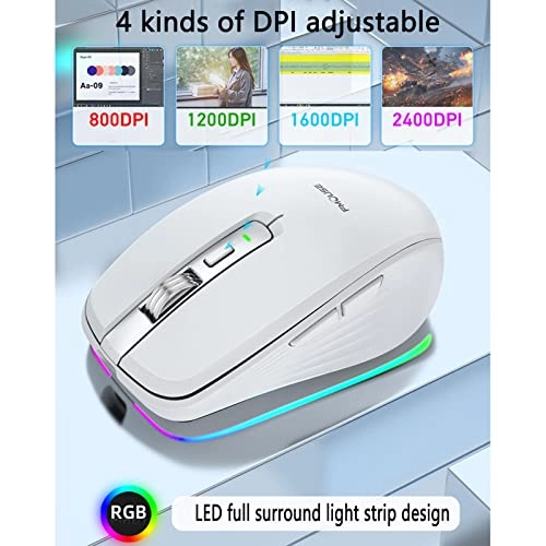 Bluetooth Mouse - 2.4G/Bluetooth 5.1