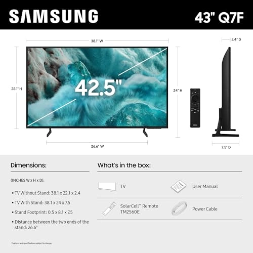 QN43Q7FAAFXZA - 43-Inch