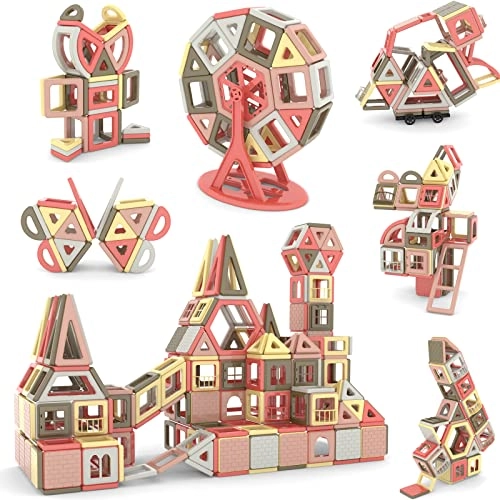 Magnetic Building Blocks - 3 years and up 151 pieces