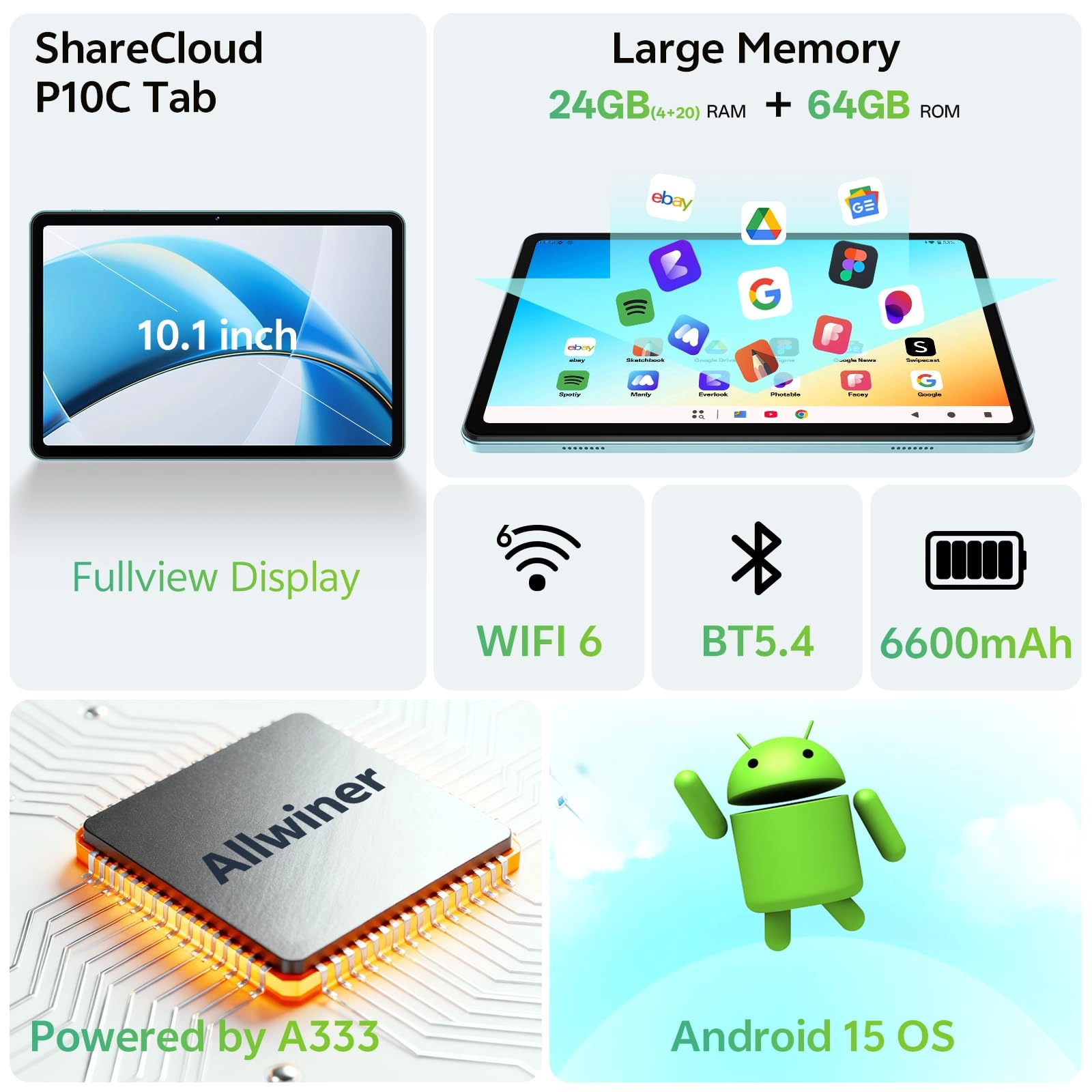 P10C - 64GB 10.1"