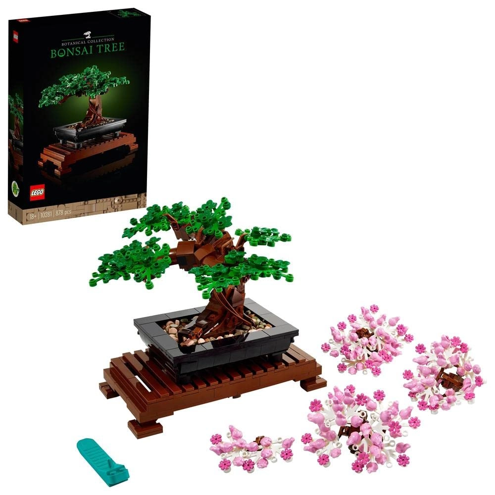 LEGO Icons Bonsai Tree (10281) - for Adults with Flowers