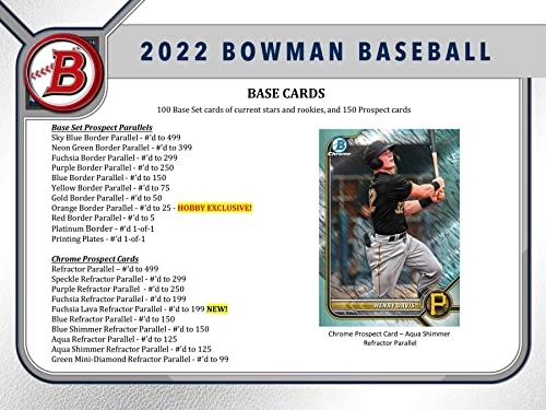 Bowman Baseball Mega Box - 50pcs