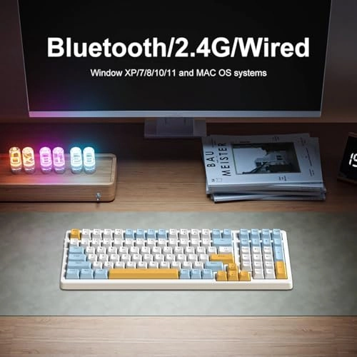Wireless Mechanical Keyboard - Bluetooth