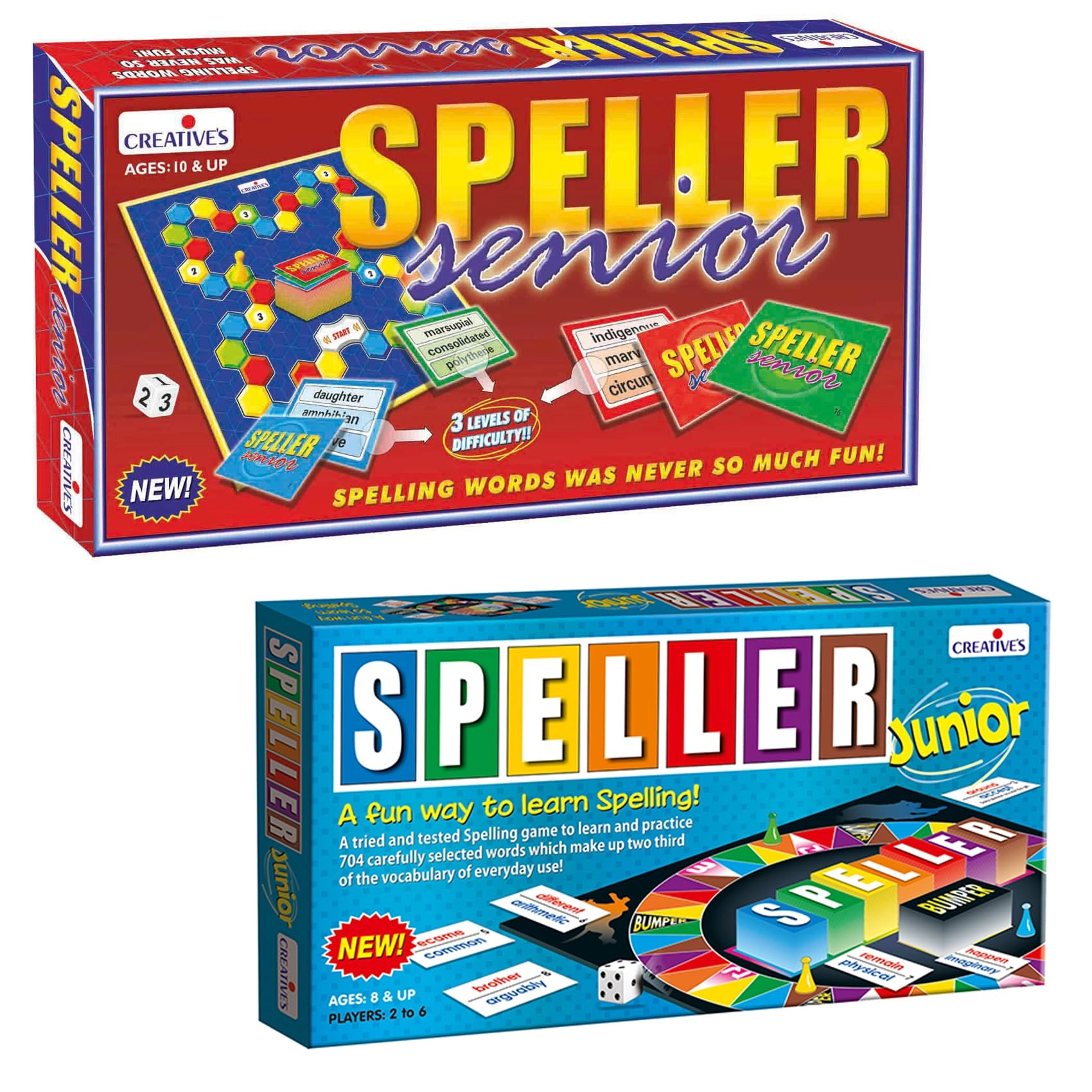 Creative's Speller Junior + Speller Senior