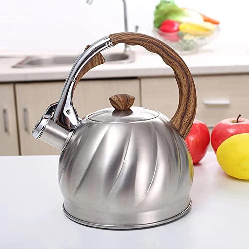 Stovetop Tea Kettle - Stainless Steel+nylon handle 2 Liters