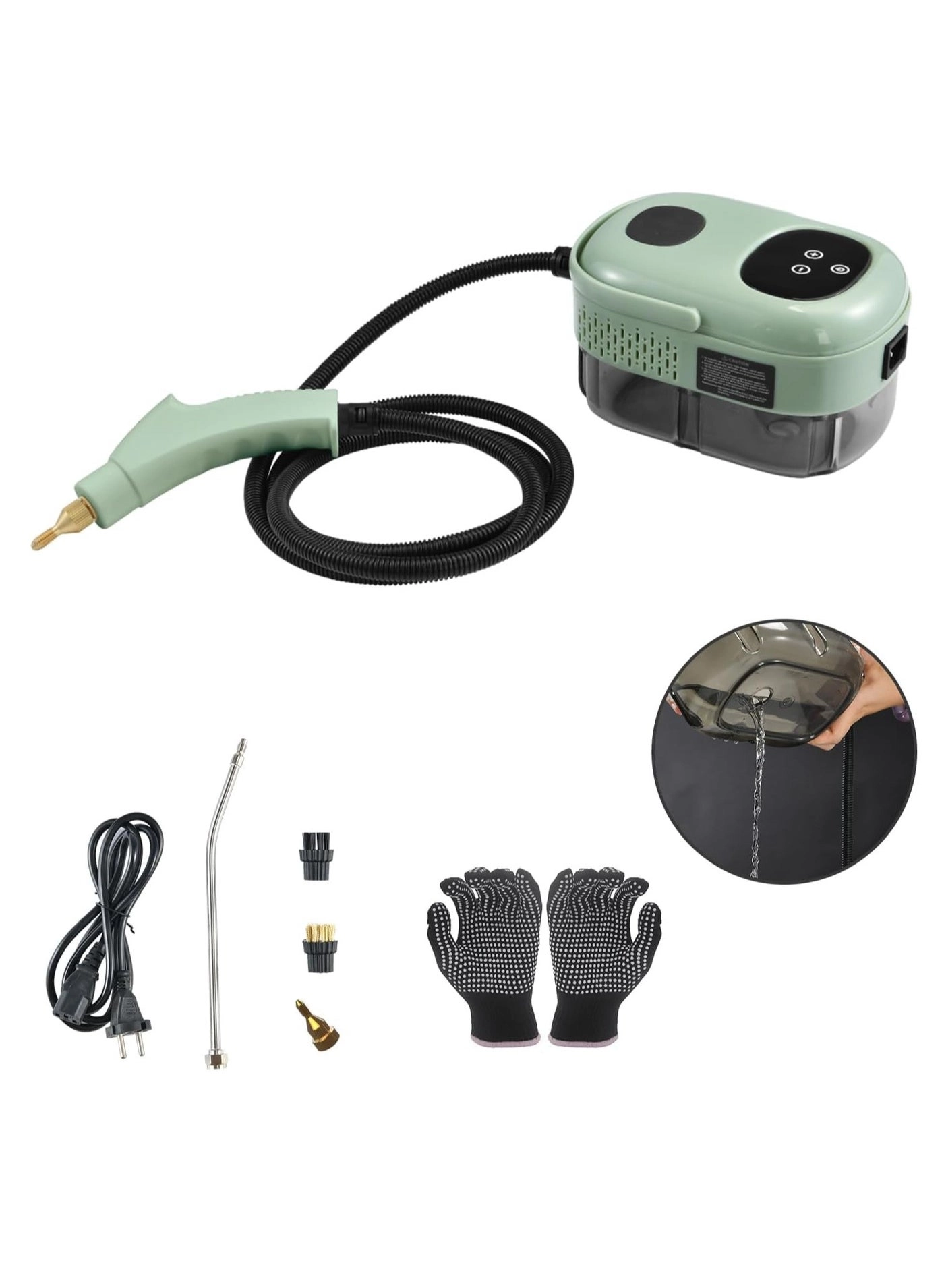 Portable Steam Cleaner - 3.0Bar 1100mm