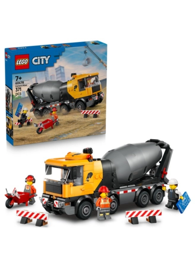 LEGO City Cement Mixer
