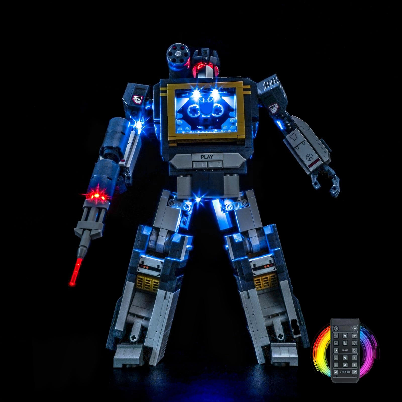 LocoLee Light kit Compatible with Lego 10358 Transformers: Soundwave