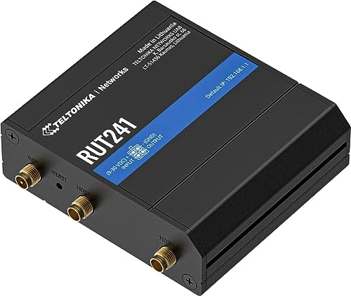 RUT241 - 4G LTE 802.11b/g/n 150 Mbps/50 Mbps