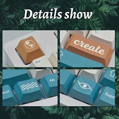 104-key PBT keycap set - English (US) Layout