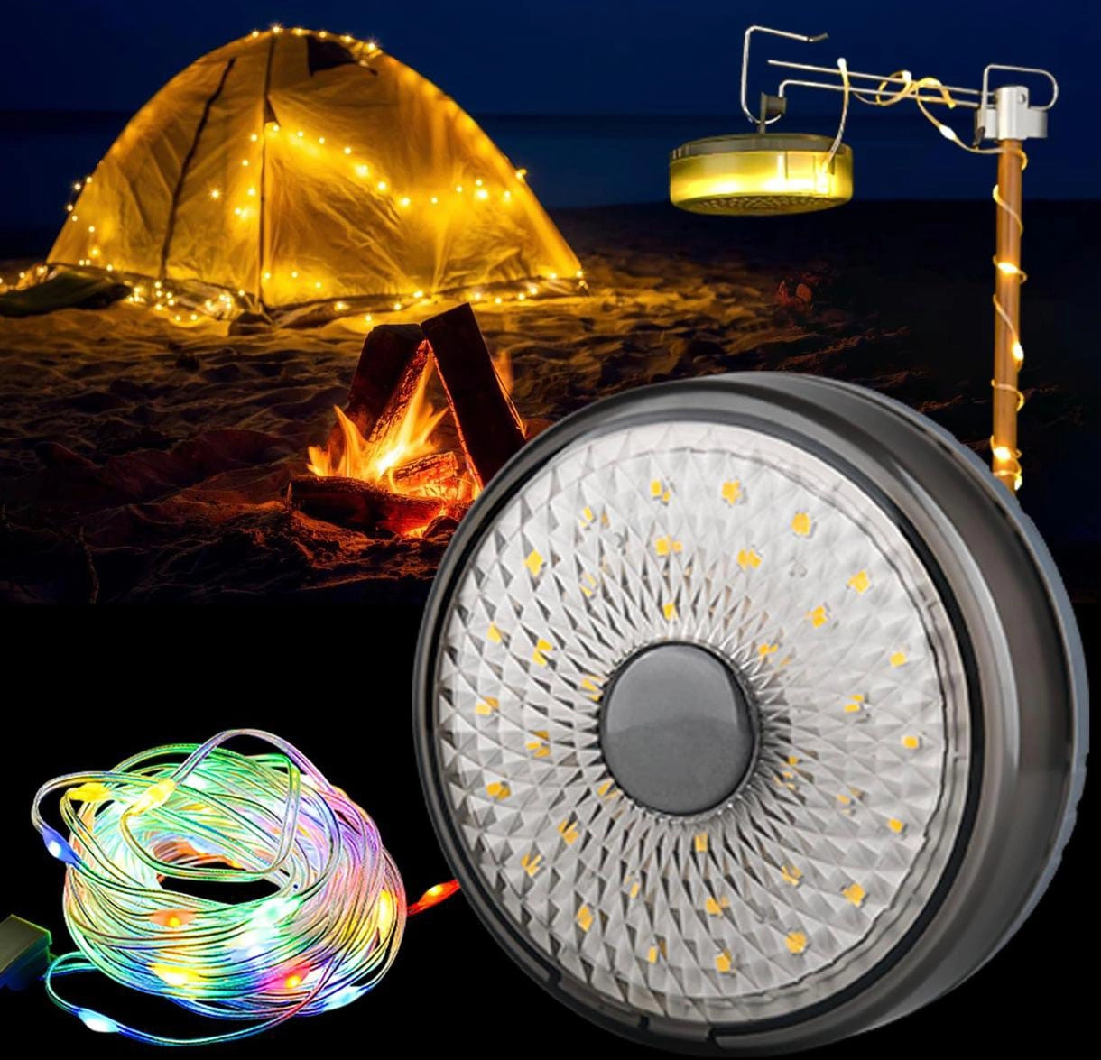 Sprintee Multifunction Outdoor Camping Light with Handle