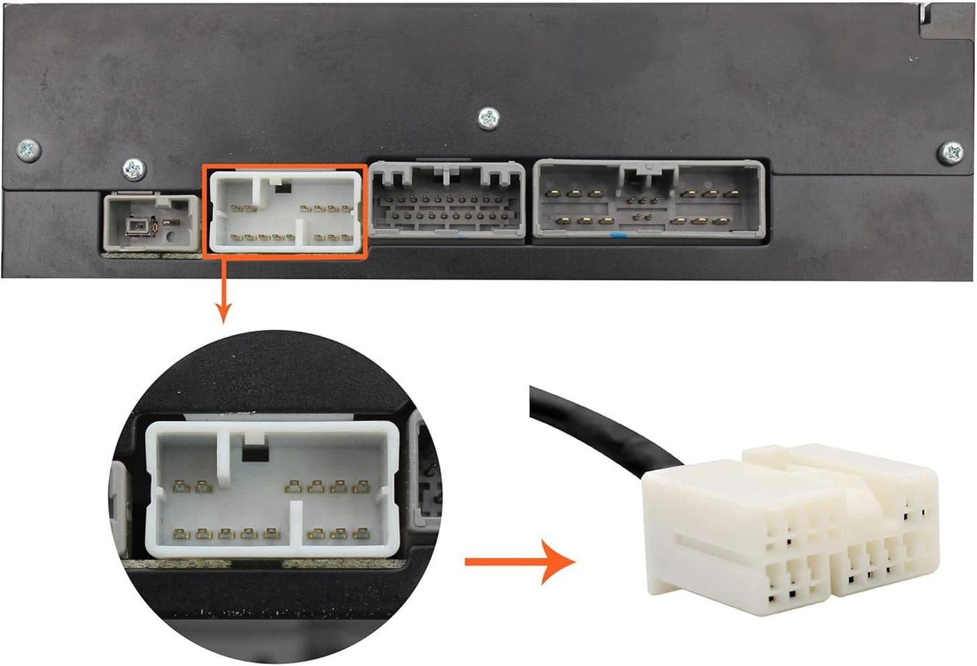 Car Audio Input Adapter - USB & AUX Interface