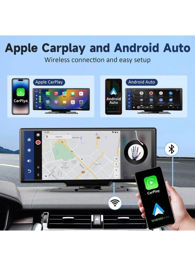 Wireless Portable Carplay Screen - 4K
