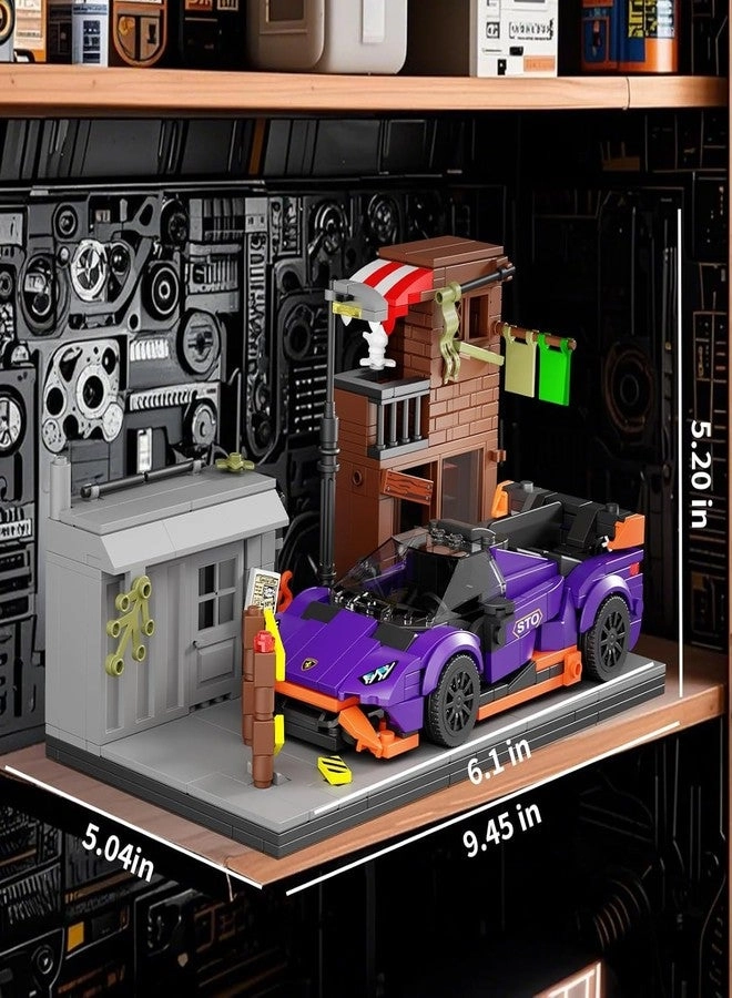 Speed Champion STO & City Building Set (24063)