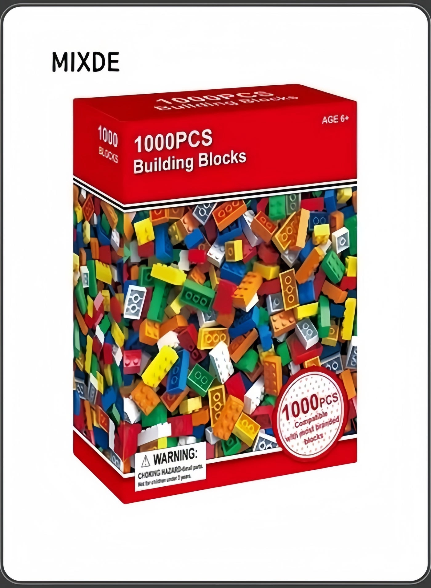 MIXDE Building Blocks - 1000 pcs