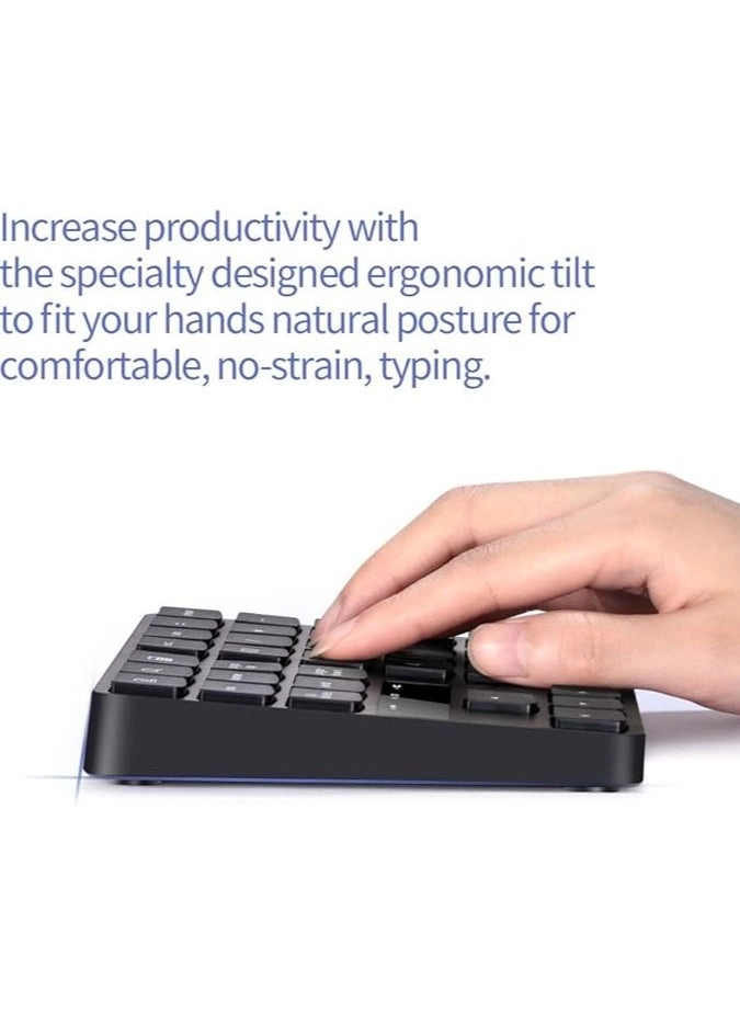 Numeric Keyboard - 2.4G 35 Keys 250mAh