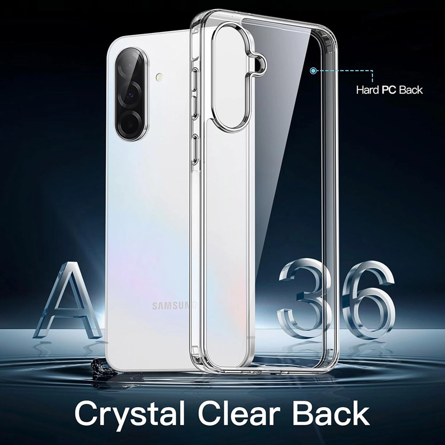 Clear Case for Samsung Galaxy A36 5G - PC