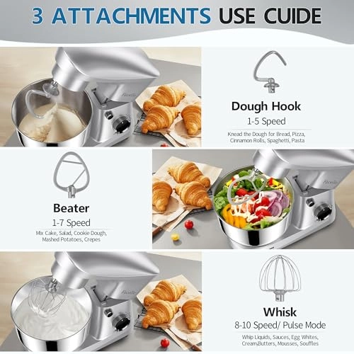 Stand Mixer - 6 Quarts 300 watts