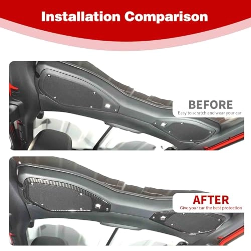 A Pillar Roof Speaker Trim Cover - Jeep Wrangler JL JLU Gladiator JT 2024