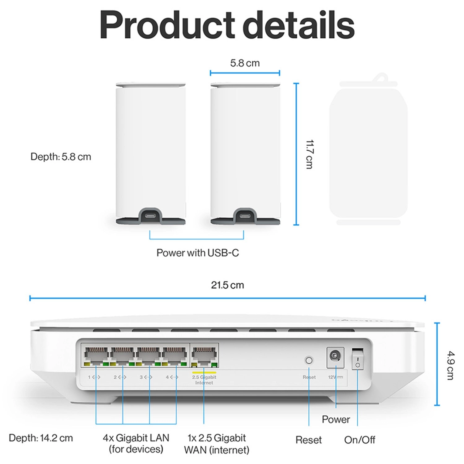Velop Micro 6 - 802.11ax 3 piece(s)