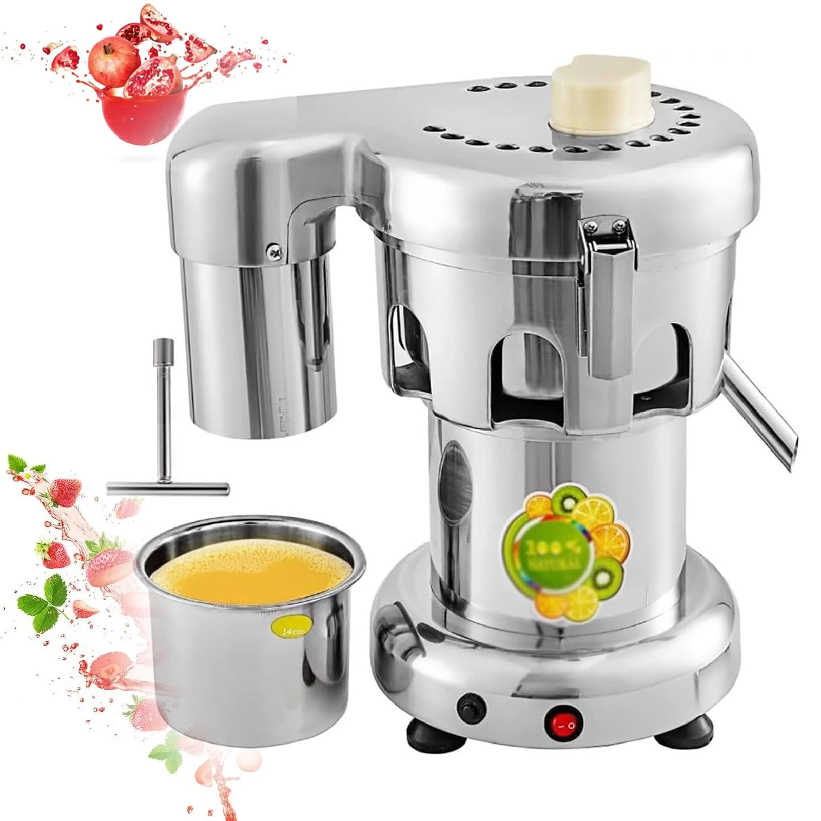 Commercial Juice Extractor - 370W 2L